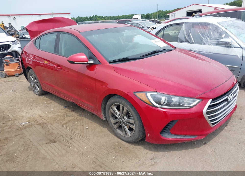 2018 HYUNDAI ELANTRA SEL VIN: 5NPD84LF3JH306504
