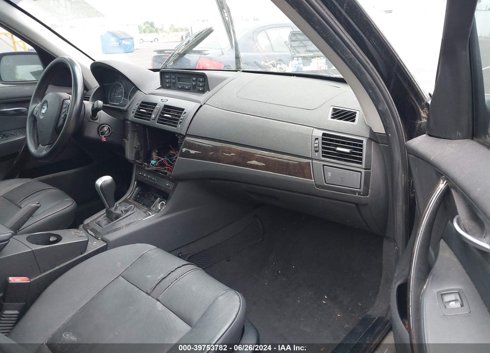 2008 BMW X3 3.0SI VIN: WBXPC93498WJ18617
