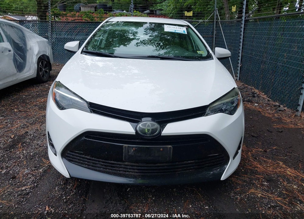 2017 TOYOTA COROLLA LE VIN: 2T1BURHEXHC762495