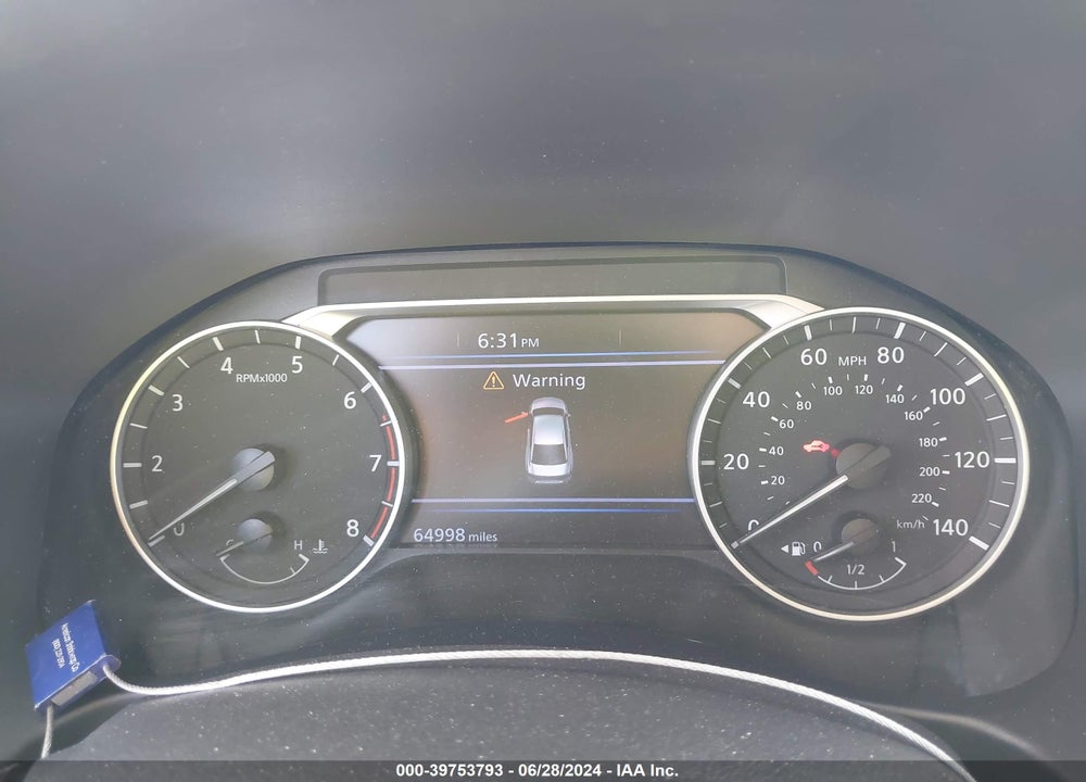 2021 NISSAN ALTIMA SV FWD VIN: 1N4BL4DV6MN341284