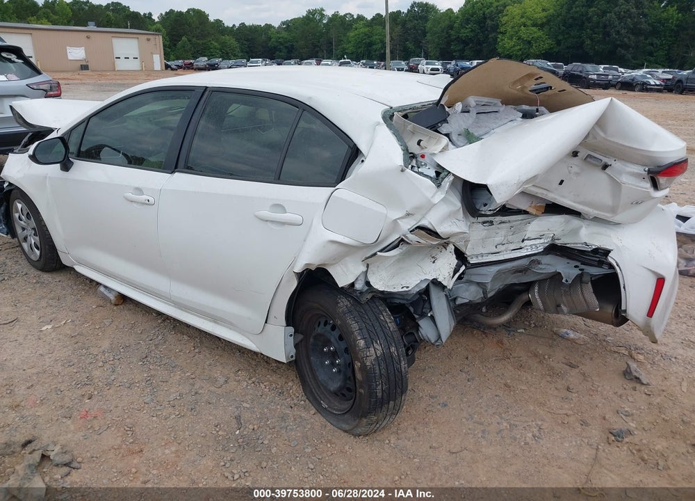2022 TOYOTA COROLLA LE VIN: JTDEPMAE0N3025859