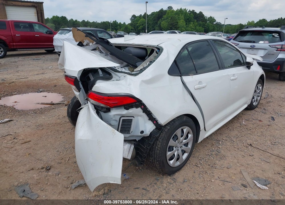 2022 TOYOTA COROLLA LE VIN: JTDEPMAE0N3025859