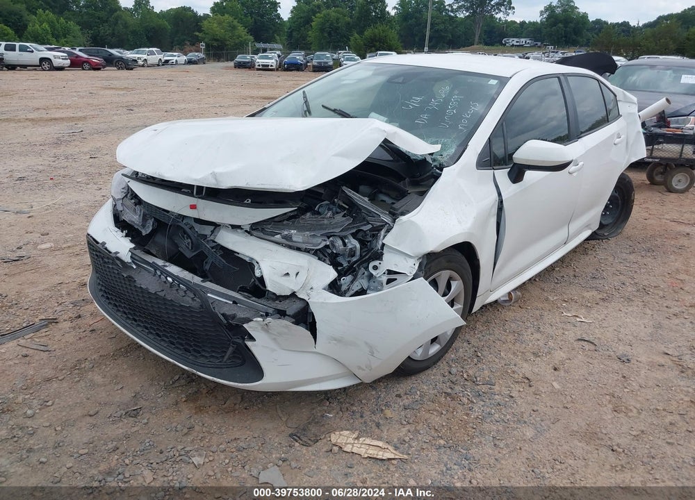 2022 TOYOTA COROLLA LE VIN: JTDEPMAE0N3025859