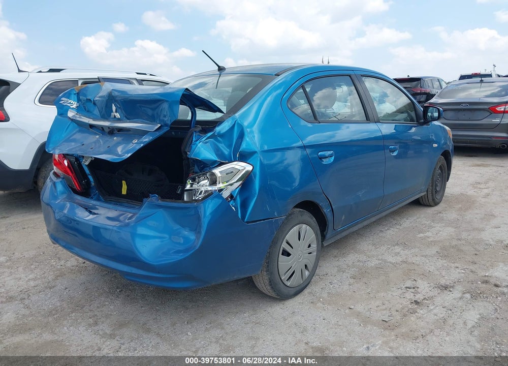2020 MITSUBISHI MIRAGE G4 VIN: ML32F3FJ7LHF05845