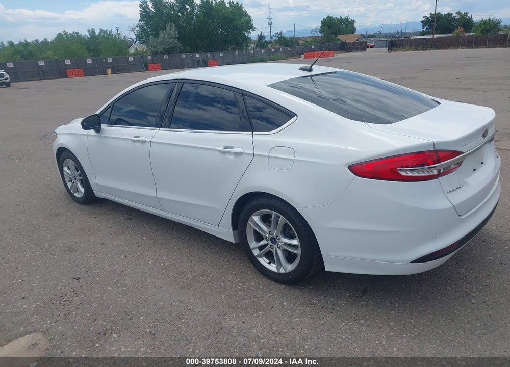 2018 FORD FUSION SE VIN: 3FA6P0HD3JR224707