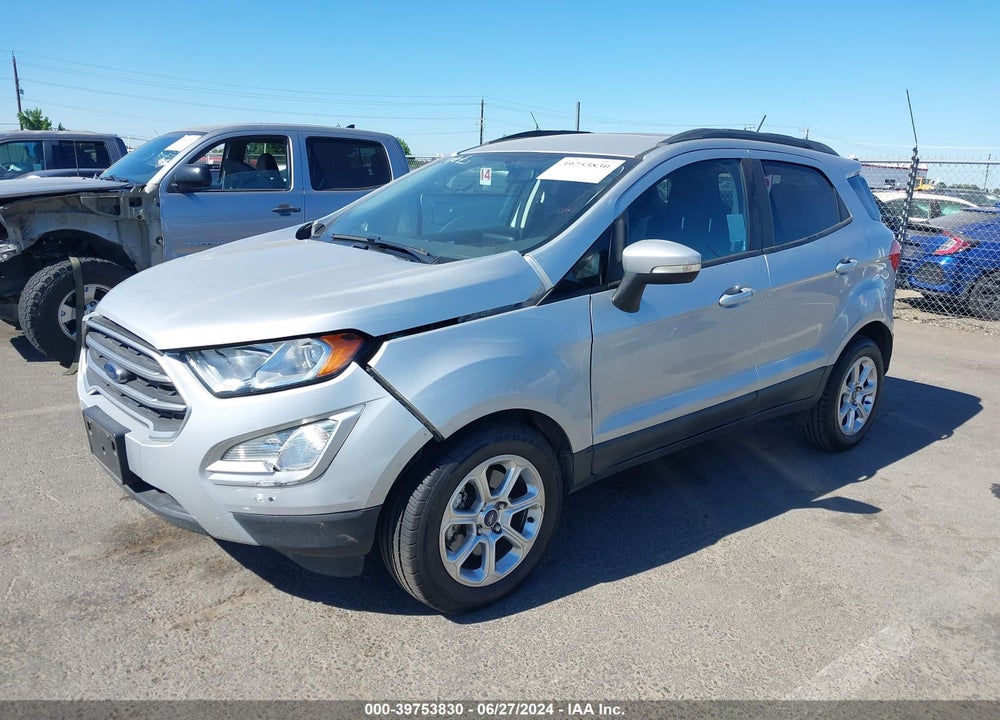2018 FORD ECOSPORT SE VIN: MAJ3P1TE6JC208380