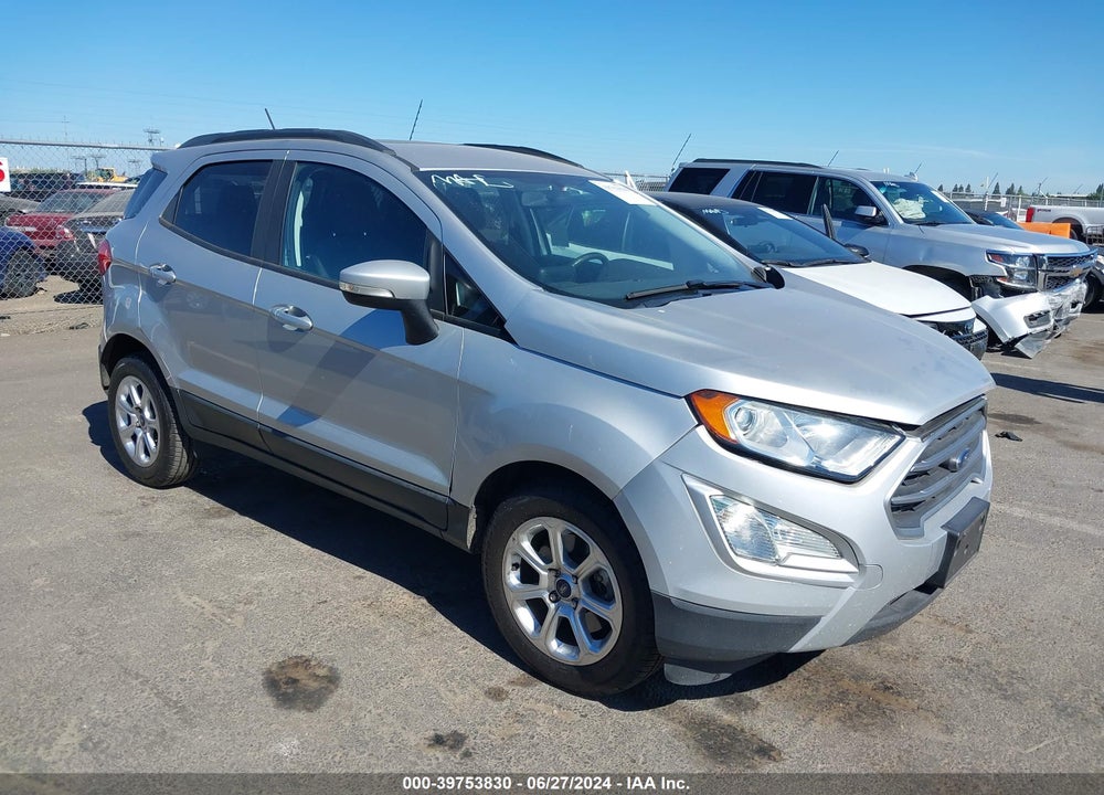 2018 FORD ECOSPORT SE VIN: MAJ3P1TE6JC208380