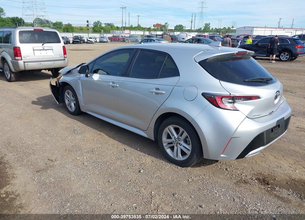 2019 TOYOTA COROLLA SE VIN: JTNK4RBE0K3020062