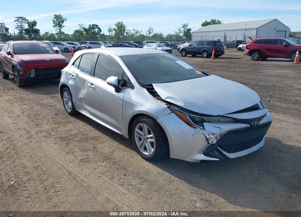 2019 TOYOTA COROLLA SE VIN: JTNK4RBE0K3020062