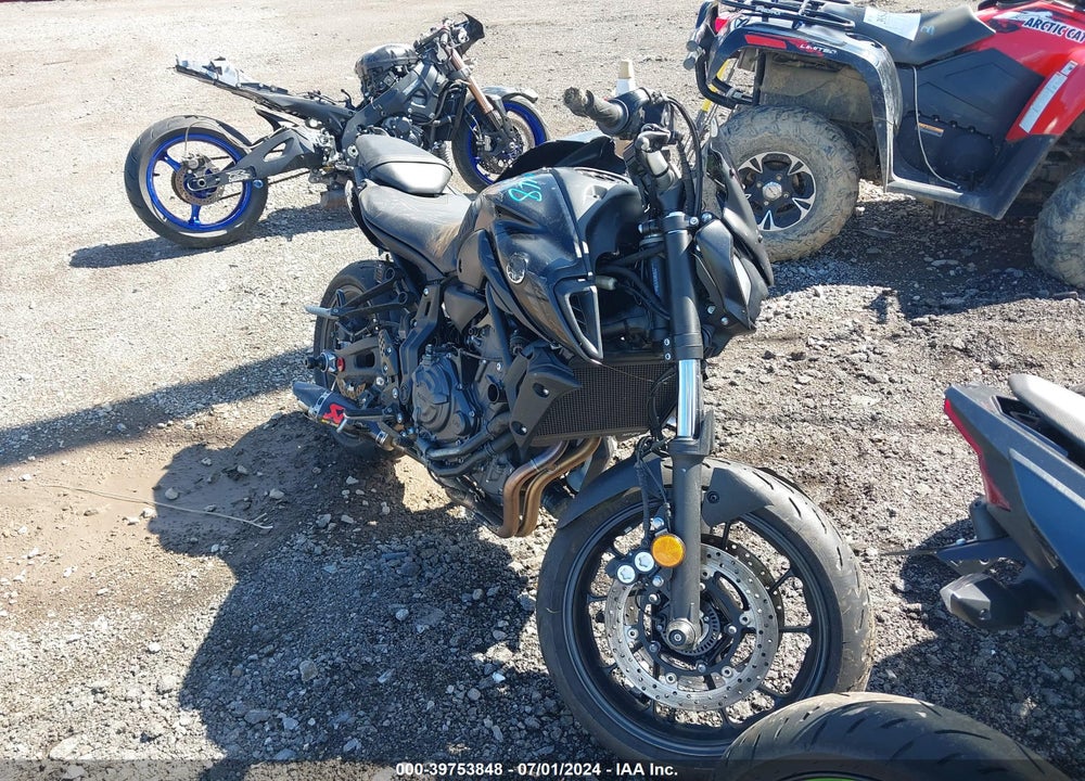 2022 YAMAHA MT07 VIN: JYARM32E8NA006535