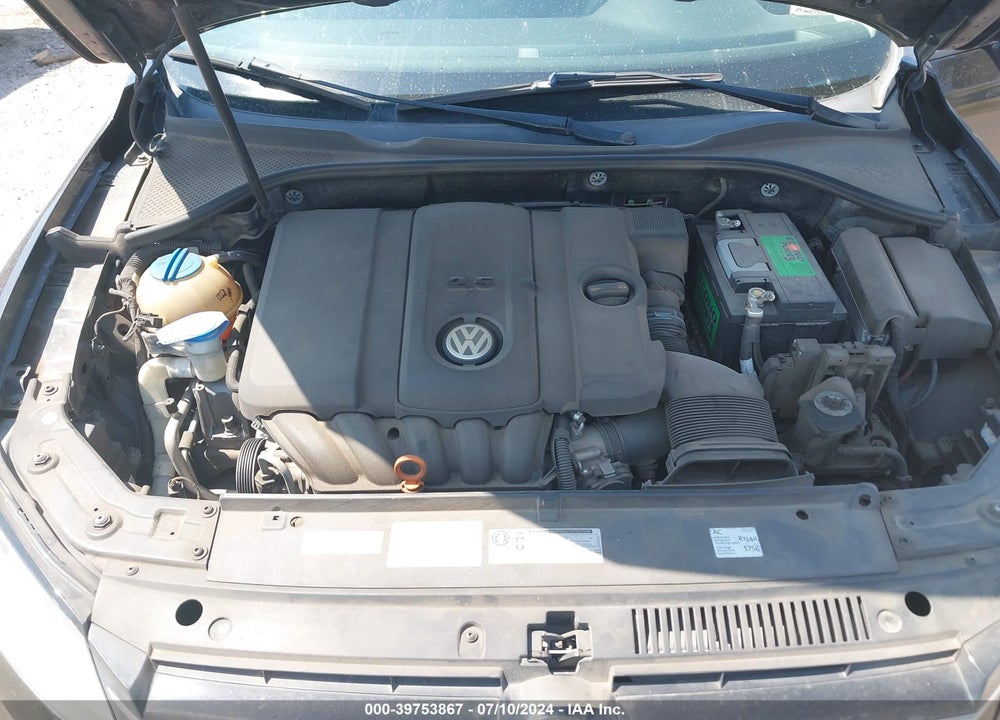 2013 VOLKSWAGEN PASSAT 2.5L S VIN: 1VWAP7A31DC130582