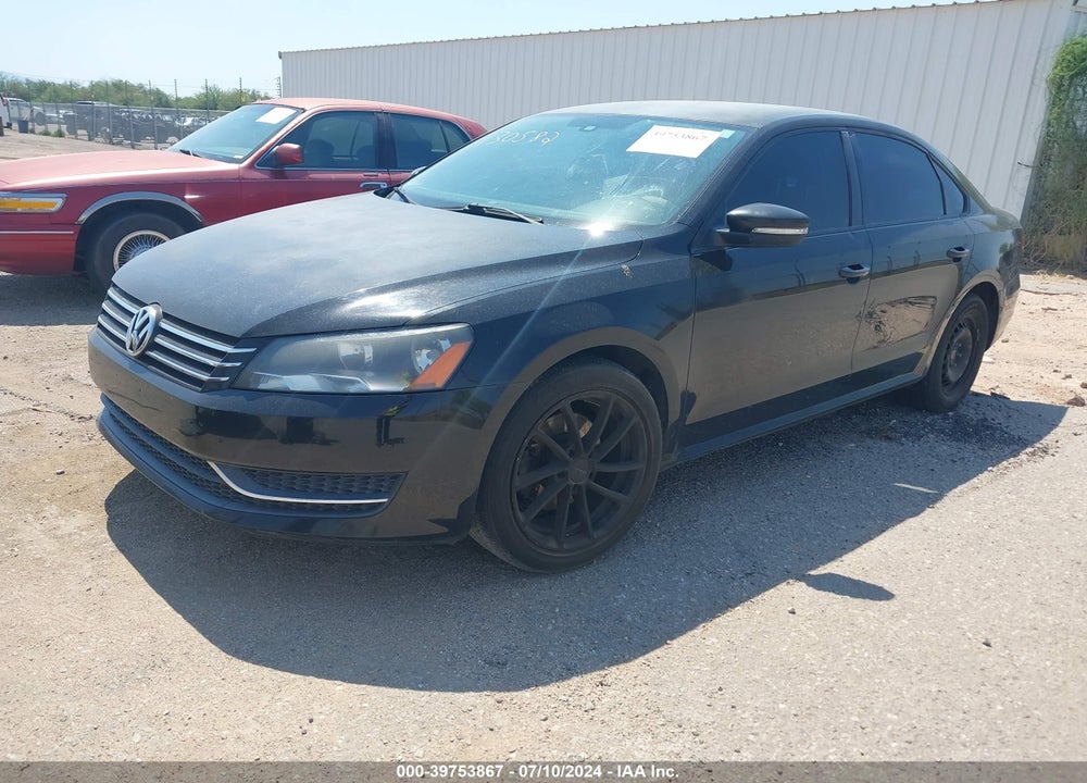 2013 VOLKSWAGEN PASSAT 2.5L S VIN: 1VWAP7A31DC130582