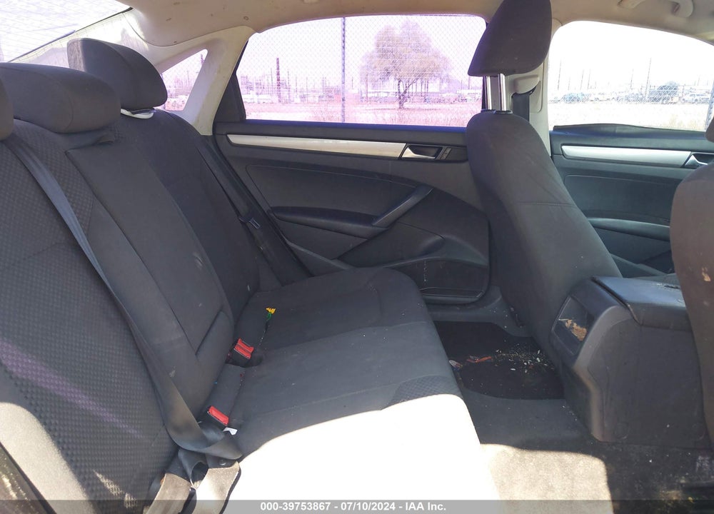 2013 VOLKSWAGEN PASSAT 2.5L S VIN: 1VWAP7A31DC130582