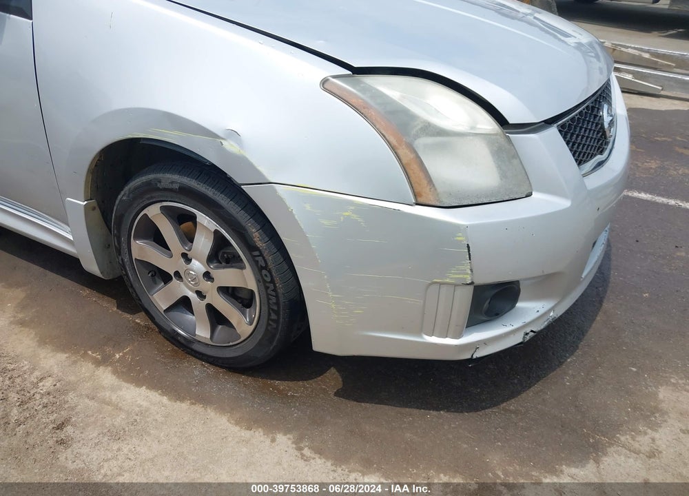 2012 NISSAN SENTRA 2.0 SR VIN: 3N1AB6AP8CL619355