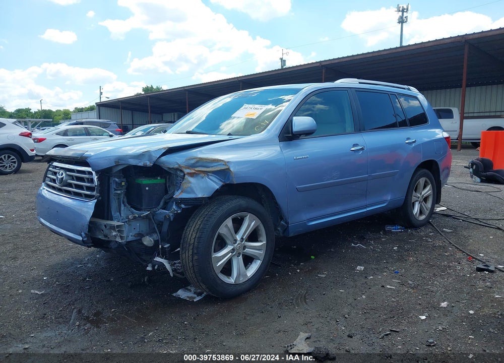 2008 TOYOTA HIGHLANDER LIMITED VIN: JTEES42A982108223