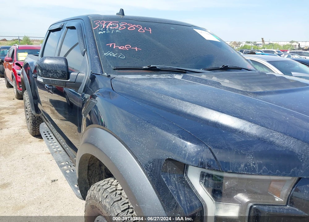 2019 FORD F-150 RAPTOR VIN: 1FTFW1RG9KFC96294
