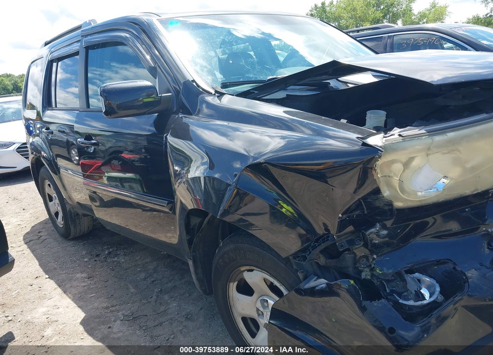 2011 HONDA PILOT VIN: 5FNYF4H95BB025492