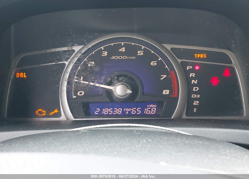2009 HONDA CIVIC LX VIN: 2HGFA16519H335164