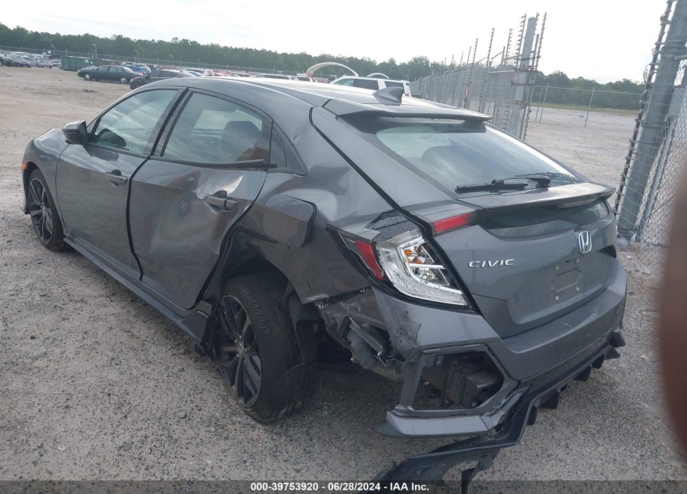 2021 HONDA CIVIC SPORT TOURING VIN: SHHFK7H91MU401370