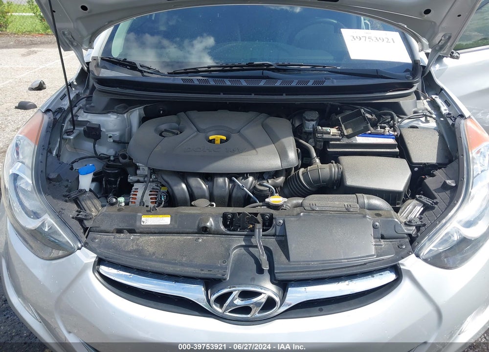 2013 HYUNDAI ELANTRA GLS VIN: 5NPDH4AE6DH174966