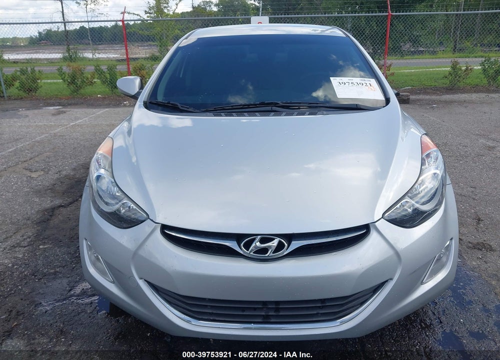 2013 HYUNDAI ELANTRA GLS VIN: 5NPDH4AE6DH174966