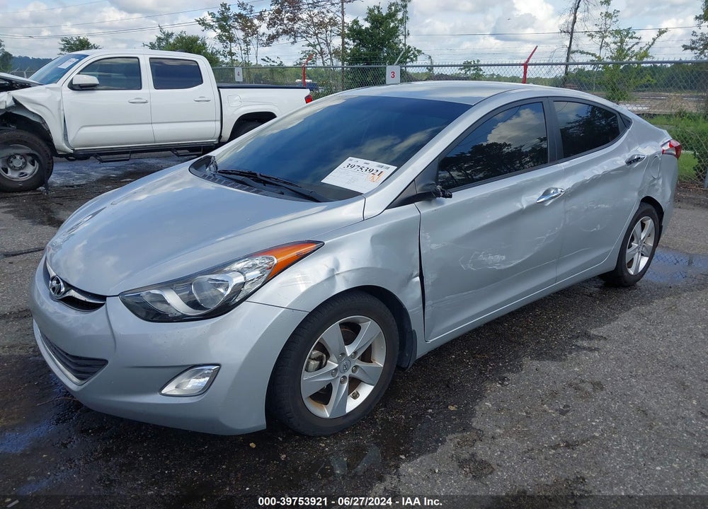 2013 HYUNDAI ELANTRA GLS VIN: 5NPDH4AE6DH174966