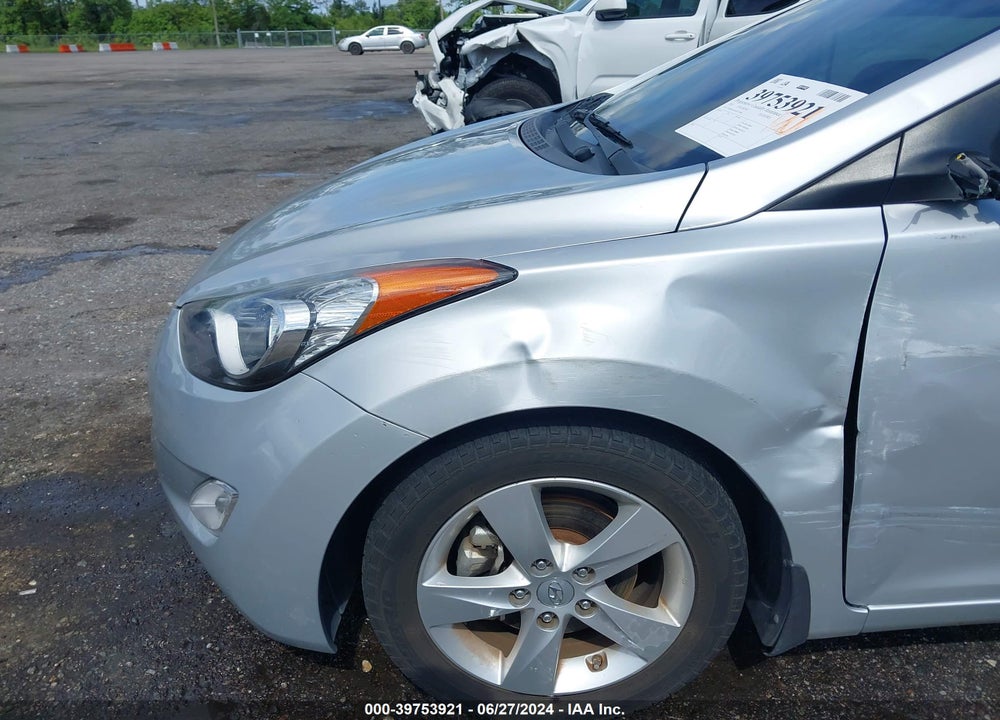 2013 HYUNDAI ELANTRA GLS VIN: 5NPDH4AE6DH174966