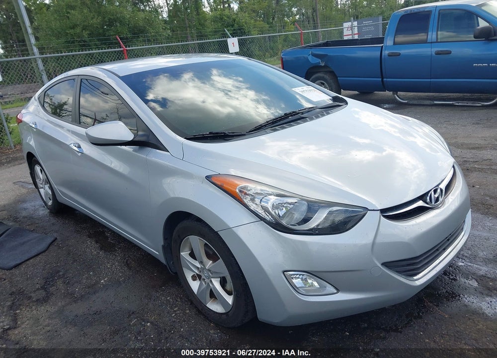 2013 HYUNDAI ELANTRA GLS VIN: 5NPDH4AE6DH174966