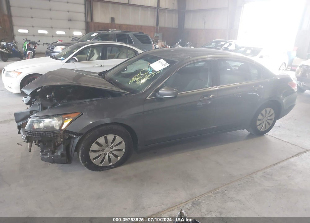 2010 HONDA ACCORD 2.4 LX VIN: 1HGCP2F36AA068015