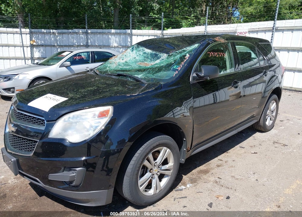 2011 CHEVROLET EQUINOX LS VIN: 2GNALBEC7B1210572