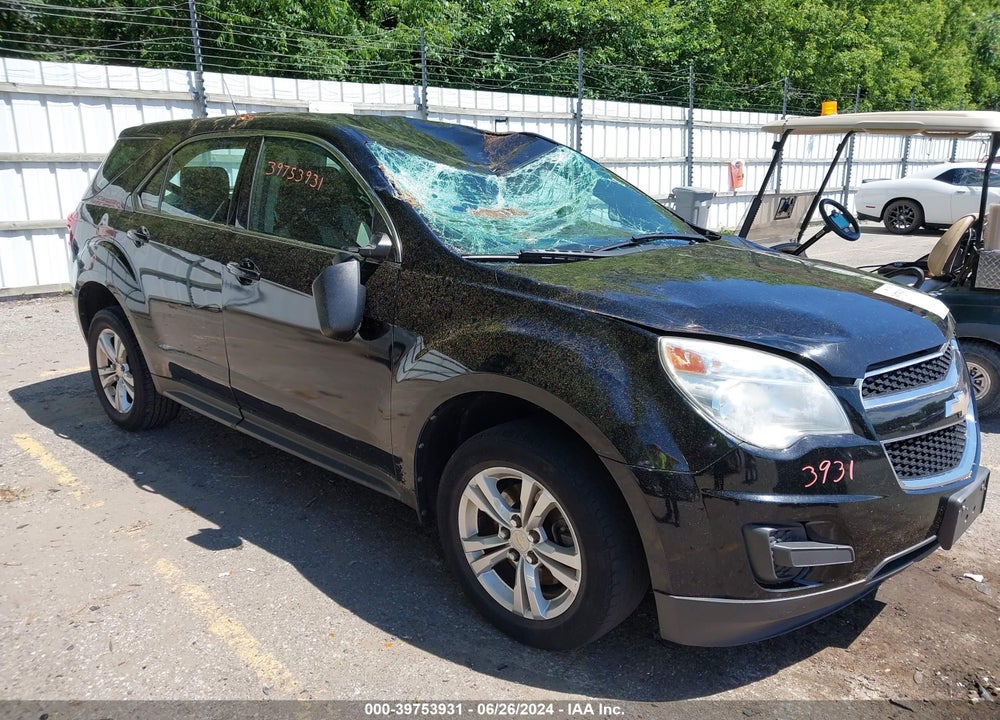 2011 CHEVROLET EQUINOX LS VIN: 2GNALBEC7B1210572