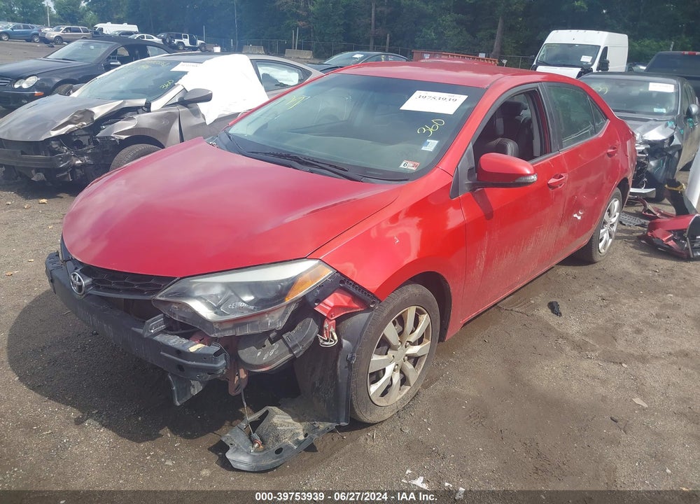2014 TOYOTA COROLLA S VIN: 5YFBURHE4EP131074