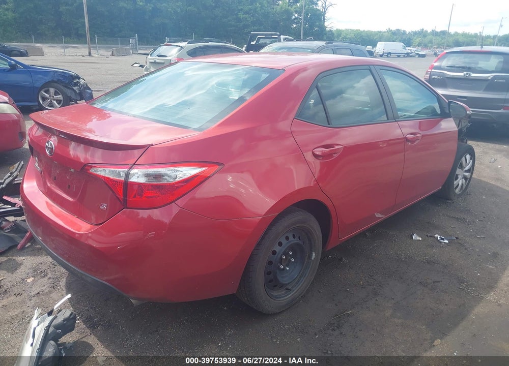 2014 TOYOTA COROLLA S VIN: 5YFBURHE4EP131074