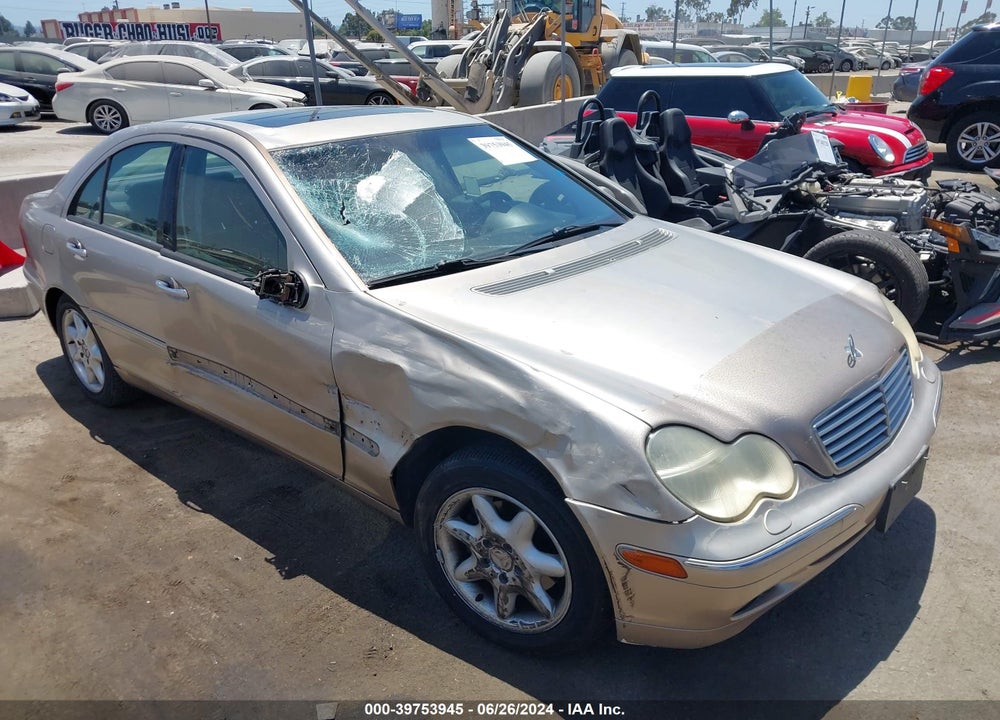 2002 MERCEDES-BENZ C 240 VIN: WDBRF61J52F281467