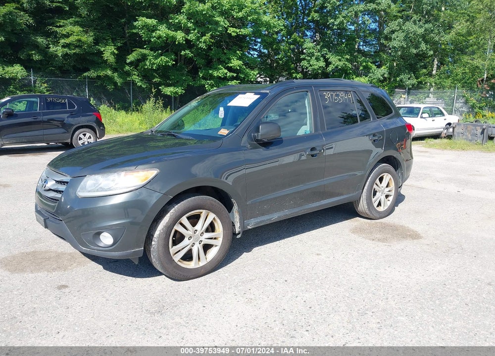 2012 HYUNDAI SANTA FE SE VIN: 5XYZHDAG1CG103543