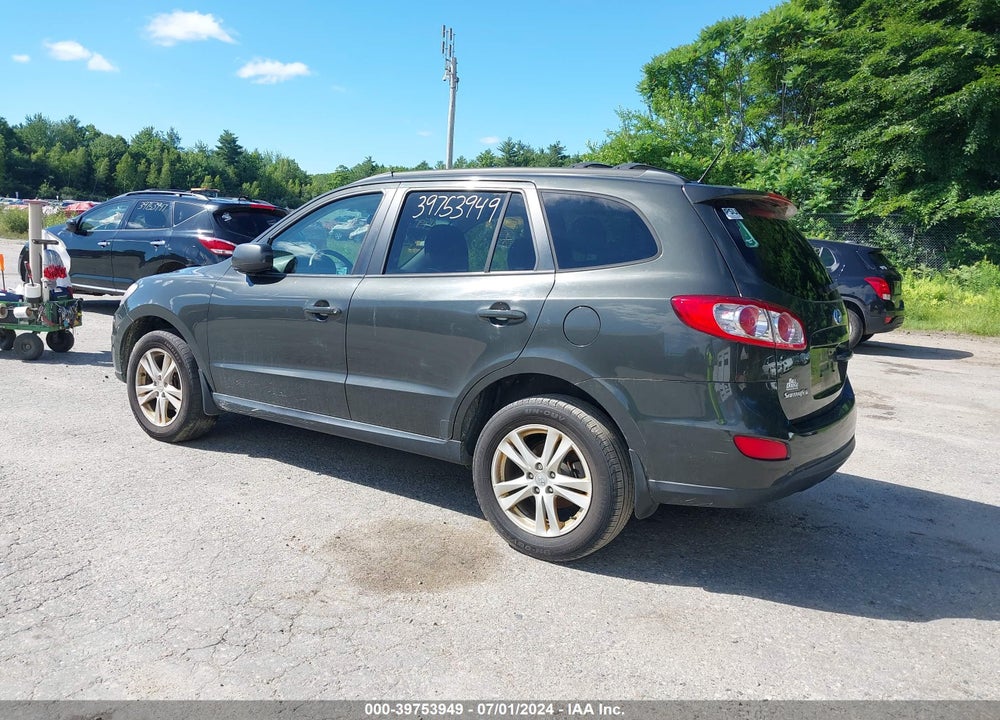 2012 HYUNDAI SANTA FE SE VIN: 5XYZHDAG1CG103543
