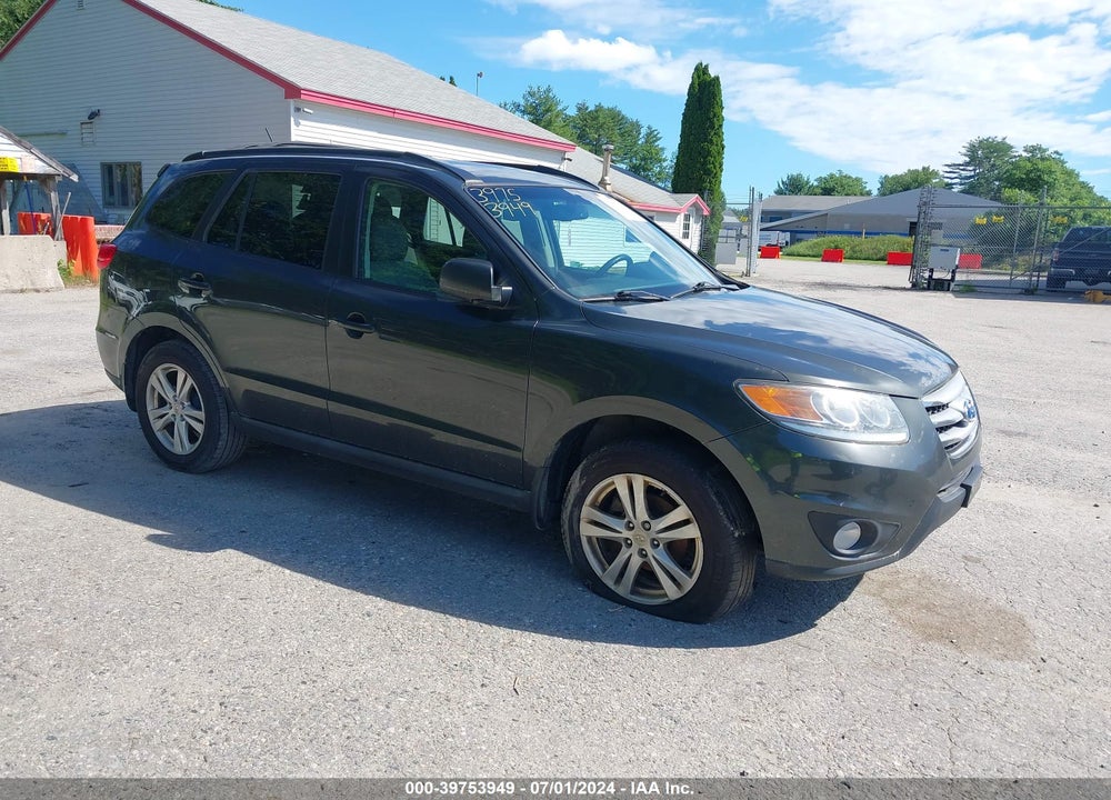 2012 HYUNDAI SANTA FE SE VIN: 5XYZHDAG1CG103543