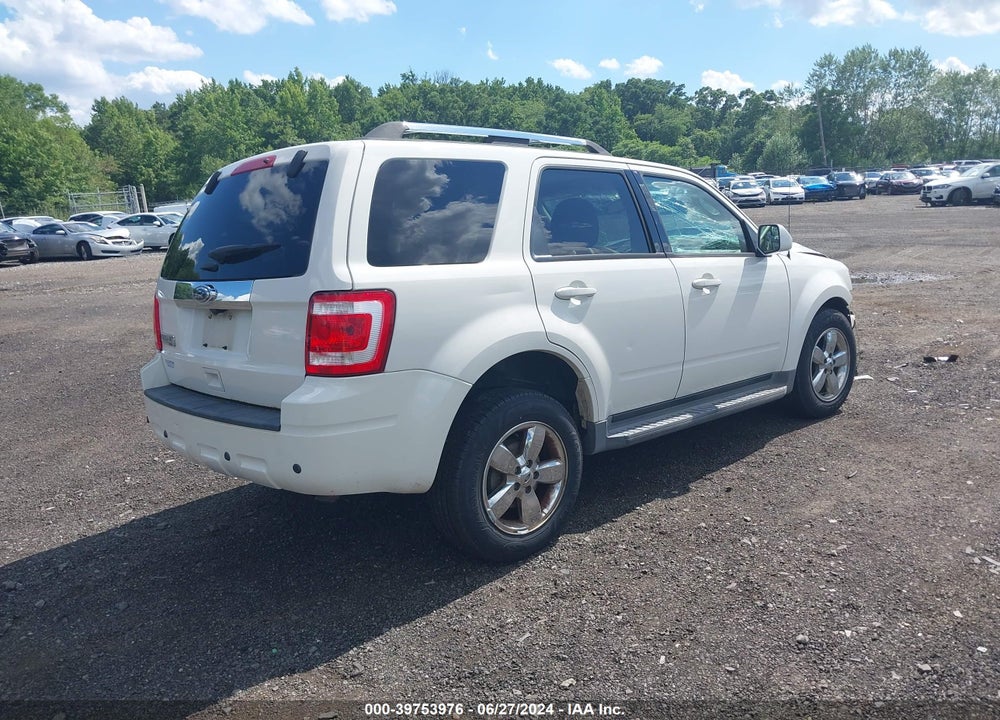 2011 FORD ESCAPE LIMITED VIN: 1FMCU0E75BKC28540