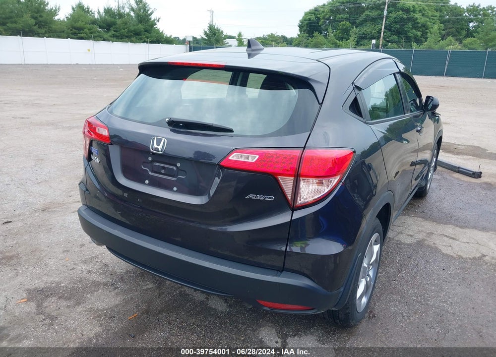 2017 HONDA HR-V LX VIN: 3CZRU6H34HG708315