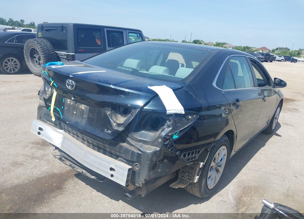 2015 TOYOTA CAMRY LE VIN: 4T4BF1FK2FR474704