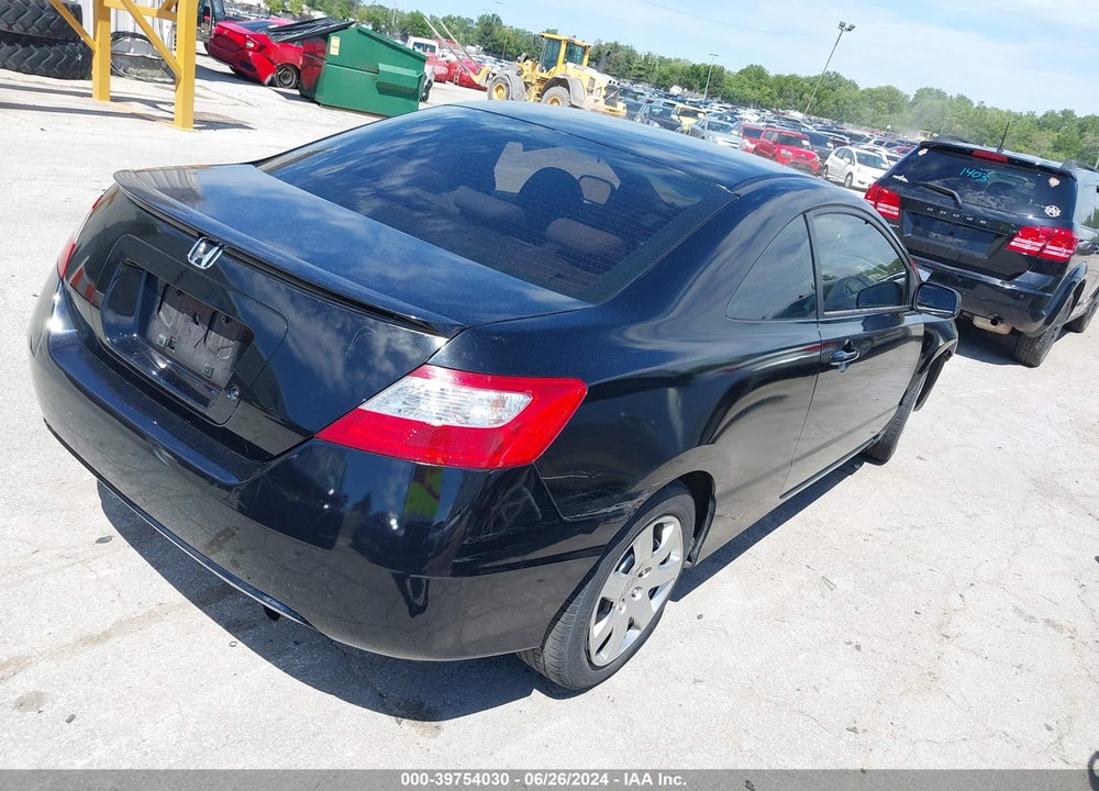 2008 HONDA CIVIC LX VIN: 2HGFG12698H502964