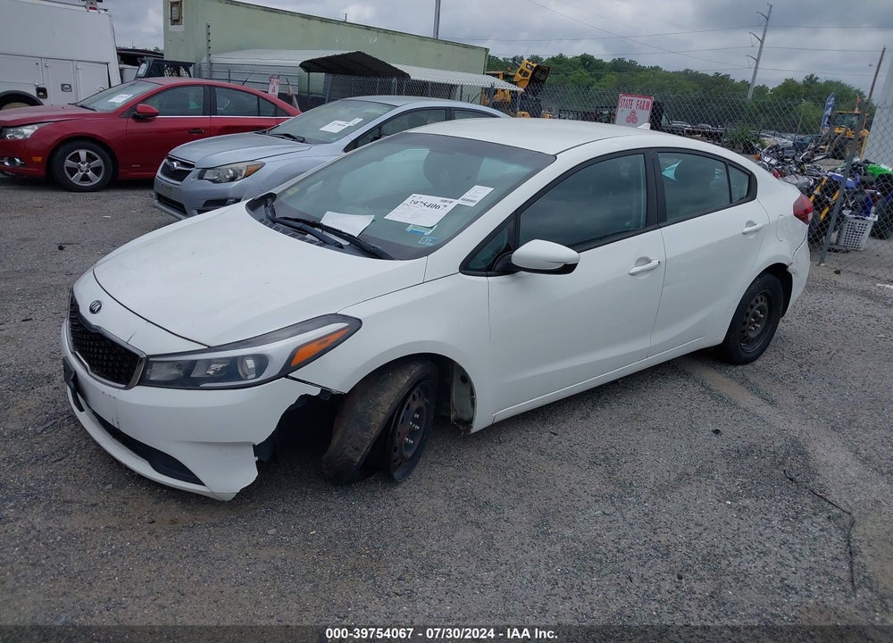 2017 KIA FORTE LX VIN: 3KPFK4A70HE056286