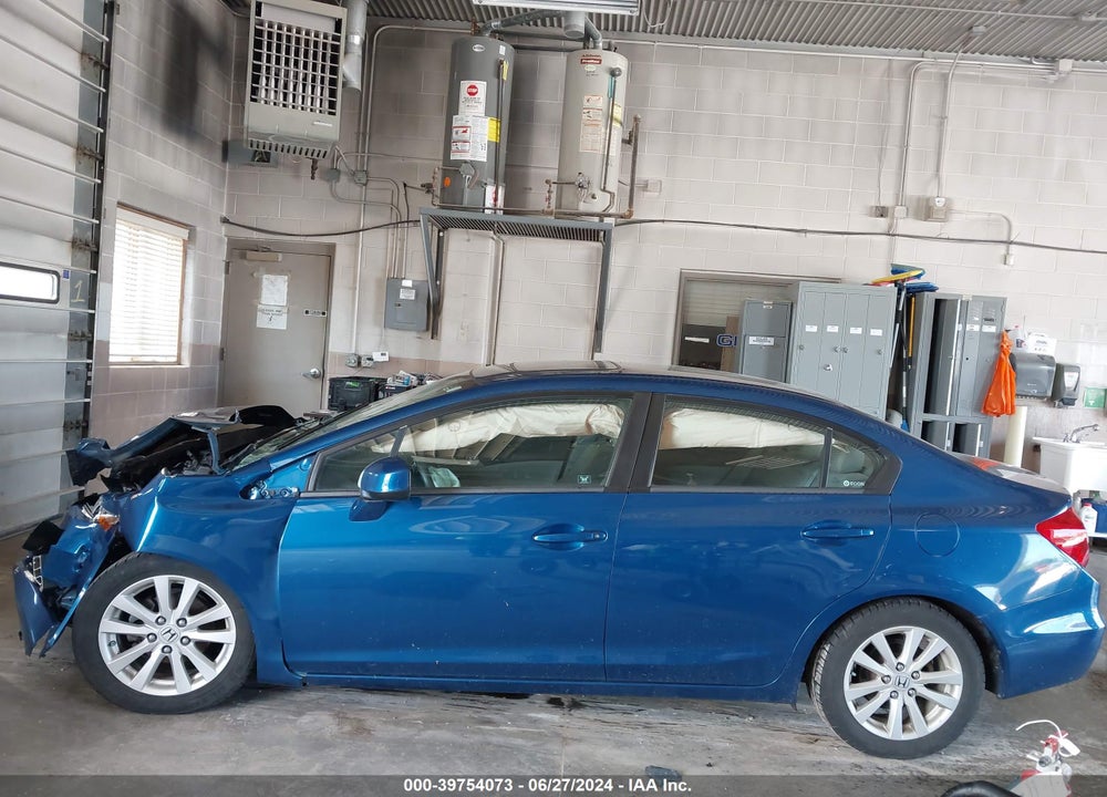2012 HONDA CIVIC EX VIN: 2HGFB2F81CH557420