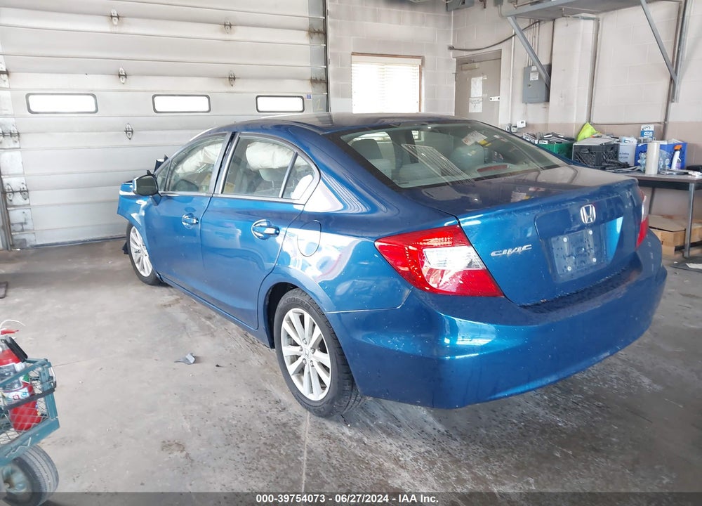 2012 HONDA CIVIC EX VIN: 2HGFB2F81CH557420