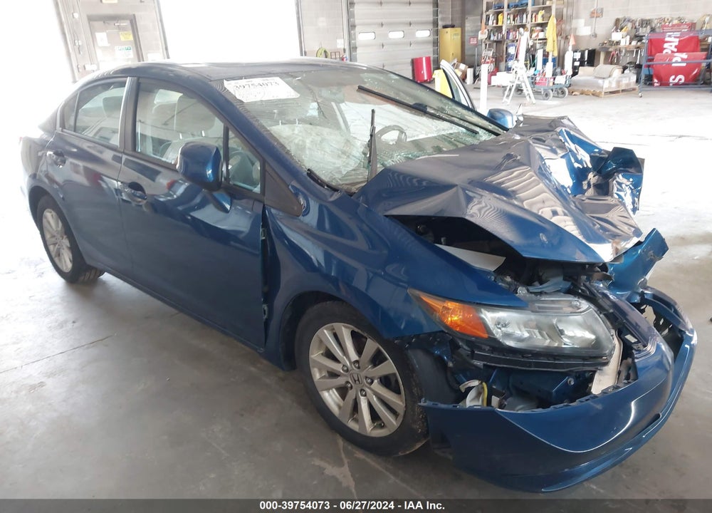 2012 HONDA CIVIC EX VIN: 2HGFB2F81CH557420