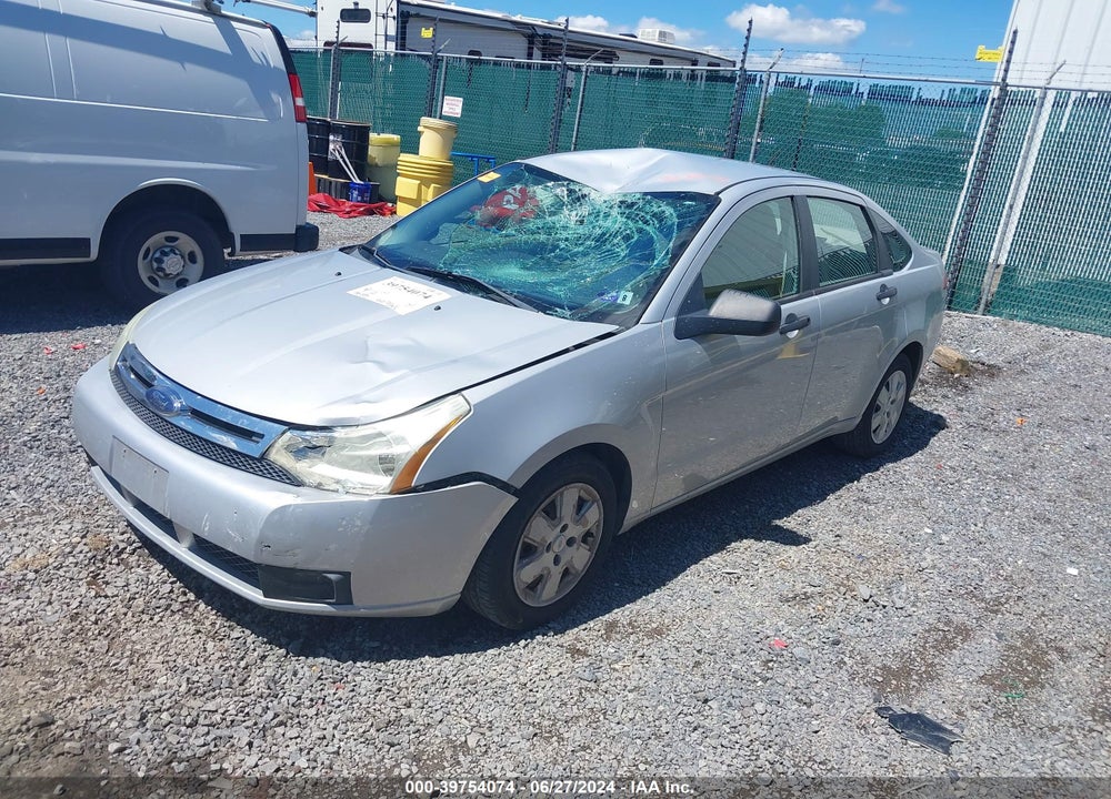 2008 FORD FOCUS S VIN: 1FAHP34N08W284914