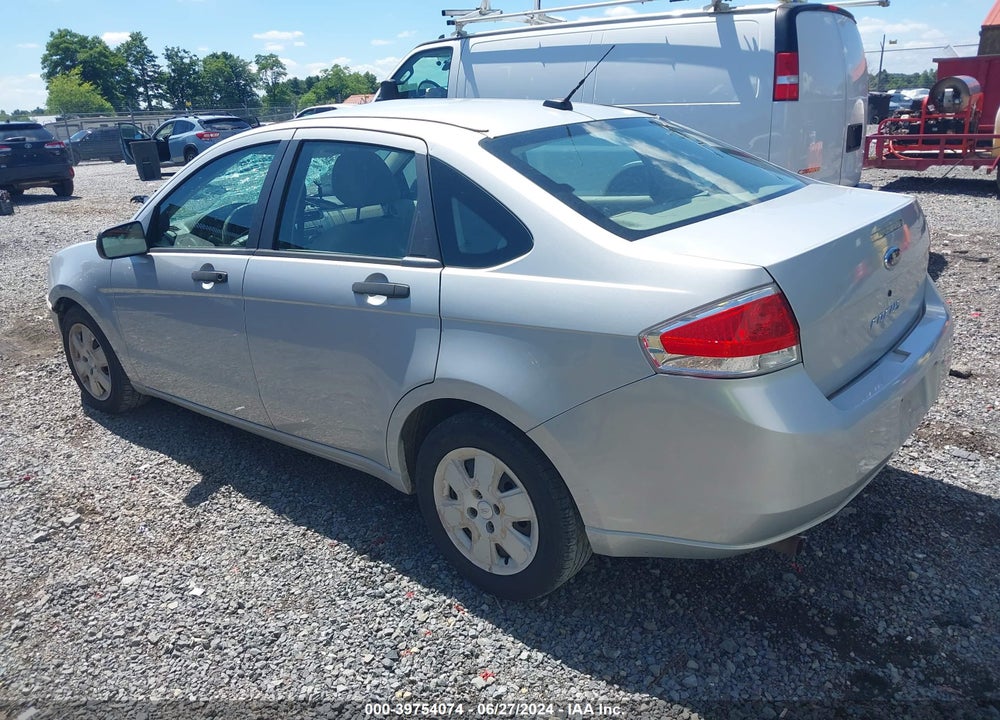 2008 FORD FOCUS S VIN: 1FAHP34N08W284914