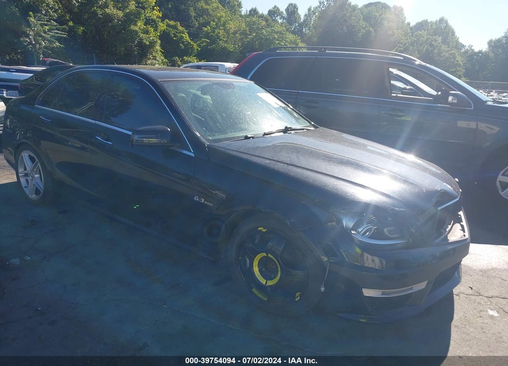 2013 MERCEDES-BENZ C 63 AMG VIN: WDDGF7HB5DA858498