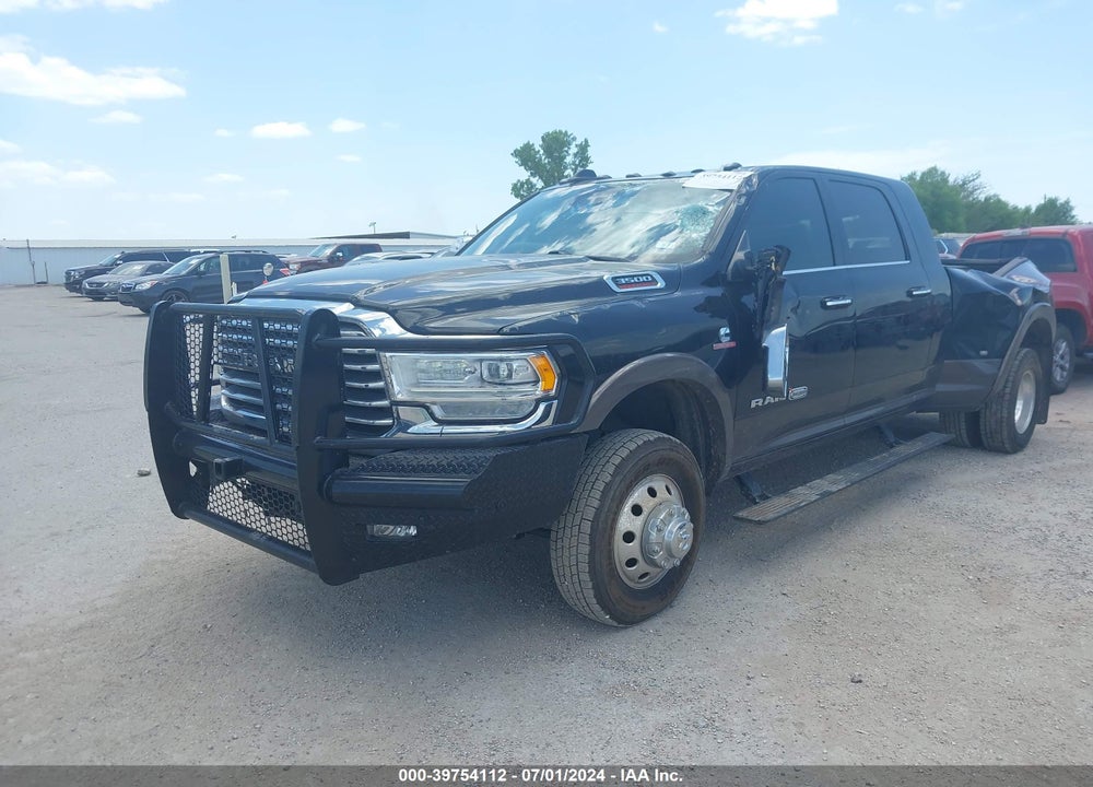 2020 RAM 3500 LAIE LONGHORN MEGA CAB 4X4 6'4 BOX VIN: 3C63RRNL1LG279153