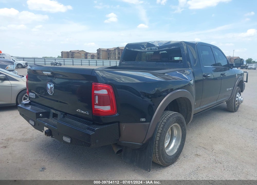 2020 RAM 3500 LAIE LONGHORN MEGA CAB 4X4 6'4 BOX VIN: 3C63RRNL1LG279153
